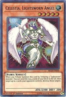 Celestia, Lightsworn Angel [BLLR-EN040] Ultra Rare | Exor Games Bridgewater