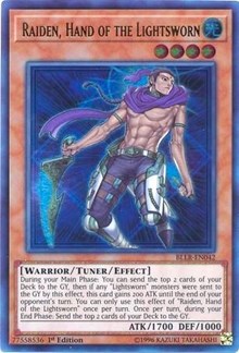 Raiden, Hand of the Lightsworn [BLLR-EN042] Ultra Rare | Exor Games Bridgewater