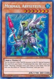 Mermail Abyssteus [BLLR-EN051] Secret Rare | Exor Games Bridgewater