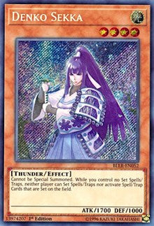 Denko Sekka [BLLR-EN052] Secret Rare | Exor Games Bridgewater