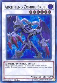 Archfiend Zombie-Skull [BLLR-EN058] Ultra Rare | Exor Games Bridgewater