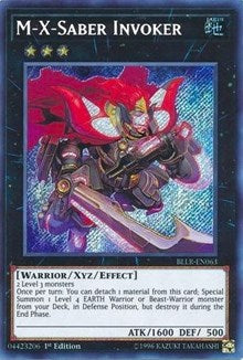 M-X-Saber Invoker [BLLR-EN063] Secret Rare | Exor Games Bridgewater