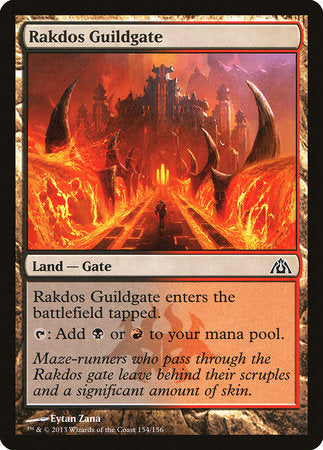 Rakdos Guildgate [Dragon's Maze] | Exor Games Bridgewater