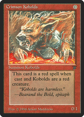 Crimson Kobolds [Legends] | Exor Games Bridgewater