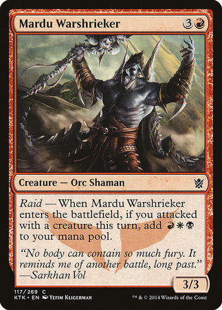 Mardu Warshrieker [Khans of Tarkir] | Exor Games Bridgewater