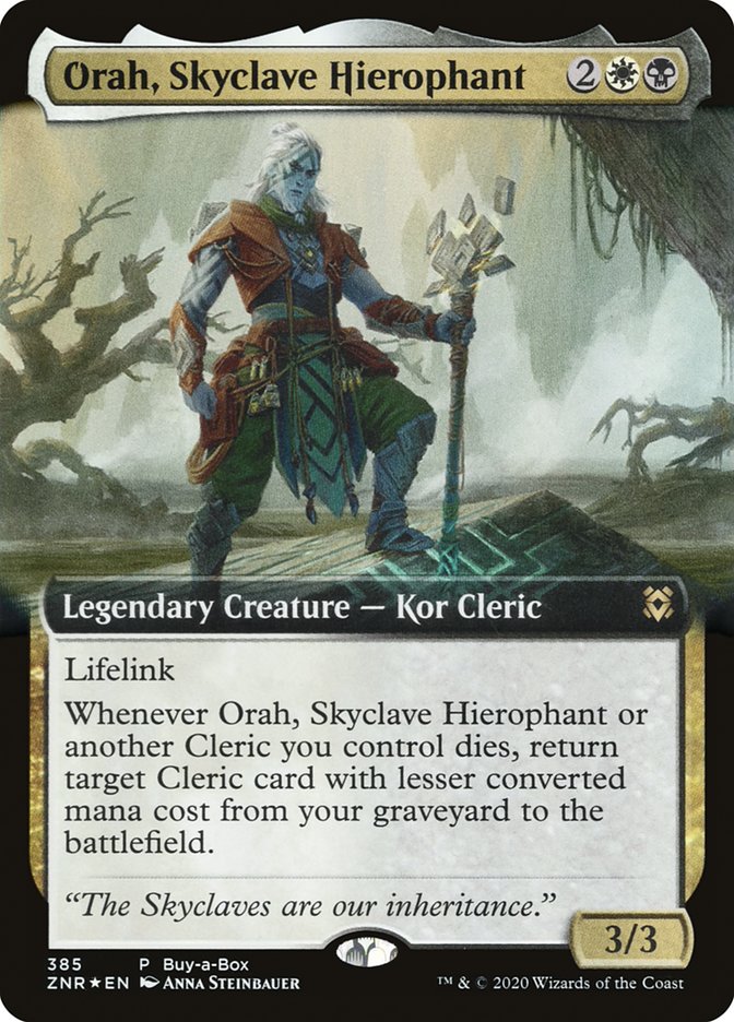 Orah, Skyclave Hierophant (Buy-A-Box) [Zendikar Rising] | Exor Games Bridgewater