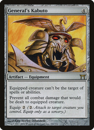 General's Kabuto [Champions of Kamigawa] | Exor Games Bridgewater