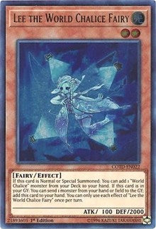 Lee the World Chalice Fairy [COTD-EN022] Ultra Rare | Exor Games Bridgewater