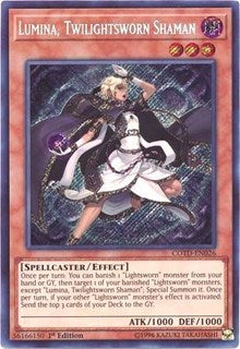 Lumina, Twilightsworn Shaman [COTD-EN026] Secret Rare | Exor Games Bridgewater