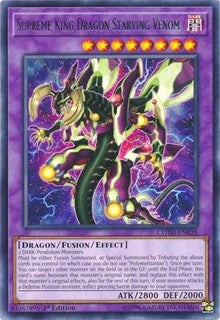 Supreme King Dragon Starving Venom [COTD-EN038] Rare | Exor Games Bridgewater