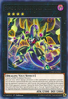 Supreme King Dragon Dark Rebellion [COTD-EN041] Rare | Exor Games Bridgewater