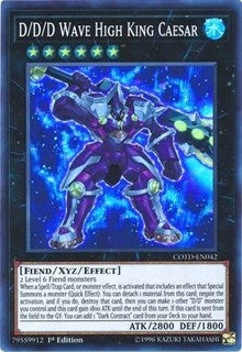 D/D/D Wave High King Caesar [COTD-EN042] Super Rare | Exor Games Bridgewater