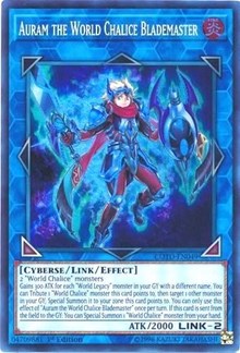 Auram the World Chalice Blademaster [COTD-EN049] Super Rare | Exor Games Bridgewater