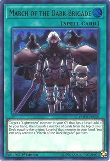 March of the Dark Brigade [COTD-EN059] Ultra Rare | Exor Games Bridgewater