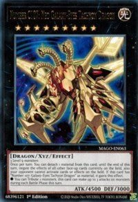 Number C107: Neo Galaxy-Eyes Tachyon Dragon [MAGO-EN063] Rare | Exor Games Bridgewater