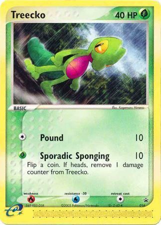 Treecko (016) (Non-Holo) [Nintendo: Black Star Promos] | Exor Games Bridgewater