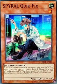 SPYRAL Quik-Fix [OP05-EN006] Super Rare | Exor Games Bridgewater