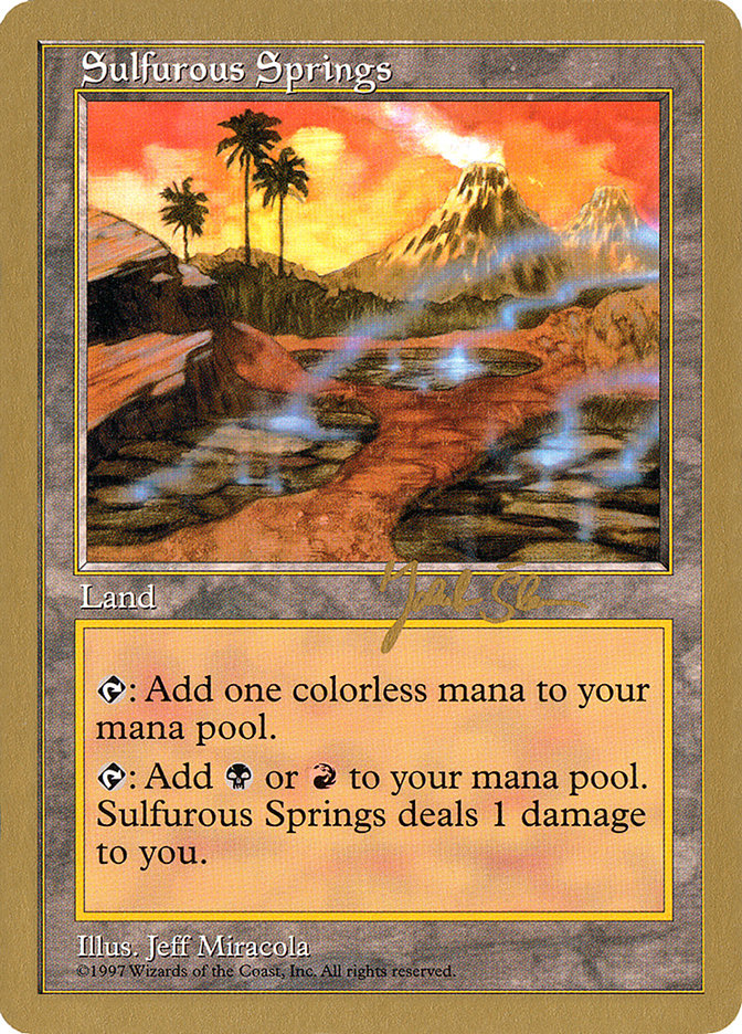 Sulfurous Springs (Jakub Slemr) [World Championship Decks 1997] | Exor Games Bridgewater