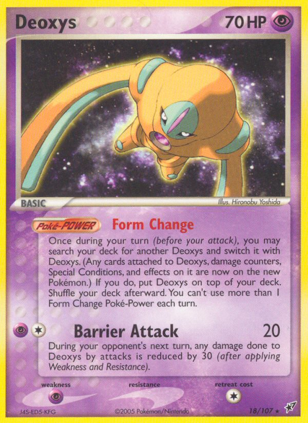 Deoxys (18/107) [EX: Deoxys] | Exor Games Bridgewater