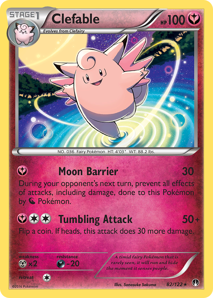 Clefable (82/122) [XY: BREAKpoint] | Exor Games Bridgewater