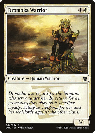 Dromoka Warrior [Dragons of Tarkir] | Exor Games Bridgewater