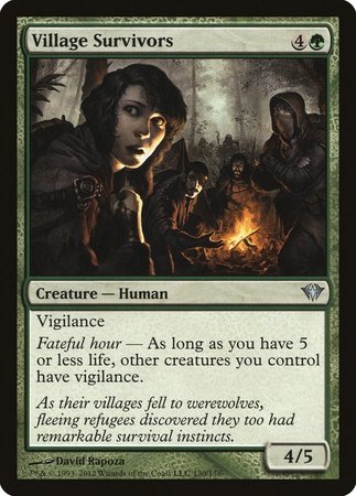 Village Survivors [Dark Ascension] | Exor Games Bridgewater