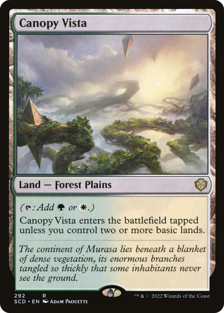 Canopy Vista [Starter Commander Decks] | Exor Games Bridgewater