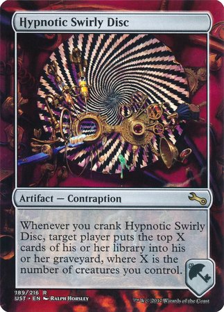 Hypnotic Swirly Disc [Unstable] | Exor Games Bridgewater