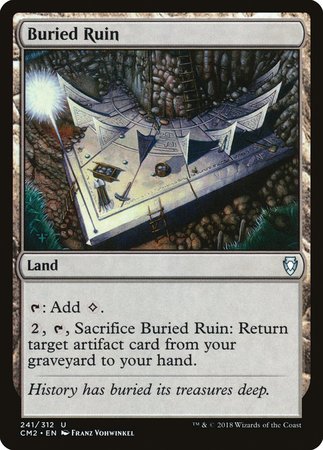 Buried Ruin [Commander Anthology Volume II] | Exor Games Bridgewater