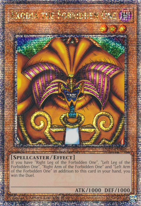 Exodia the Forbidden One [TN23-EN002] Quarter Century Secret Rare | Exor Games Bridgewater