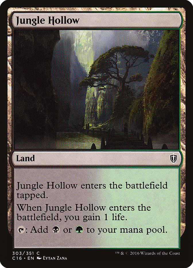 Jungle Hollow [Commander 2016] | Exor Games Bridgewater