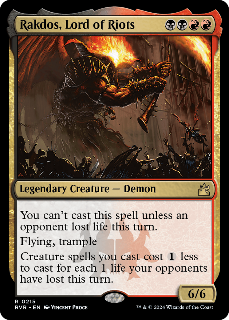 Rakdos, Lord of Riots [Ravnica Remastered] | Exor Games Bridgewater