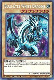 Blue-Eyes White Dragon [CT14-EN002] Secret Rare | Exor Games Bridgewater