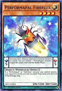 Performapal Fireflux [MP17-EN003] Common | Exor Games Bridgewater