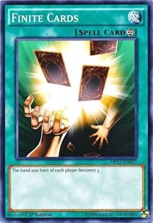 Finite Cards [MP17-EN037] Common | Exor Games Bridgewater