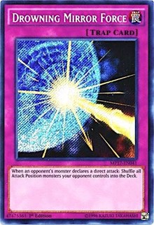 Drowning Mirror Force [MP17-EN041] Secret Rare | Exor Games Bridgewater