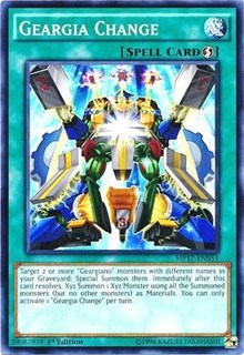 Geargia Change [MP17-EN053] Common | Exor Games Bridgewater