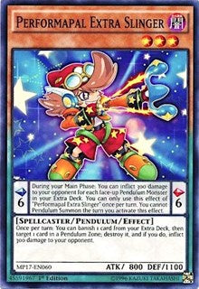 Performapal Extra Slinger [MP17-EN060] Common | Exor Games Bridgewater