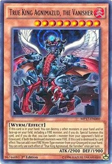 True King Agnimazud, the Vanisher [MP17-EN080] Ultra Rare | Exor Games Bridgewater