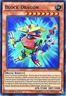 Block Dragon [MP17-EN085] Ultra Rare | Exor Games Bridgewater