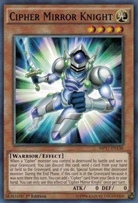 Cipher Mirror Knight [MP17-EN136] Common | Exor Games Bridgewater