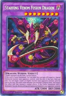 Starving Venom Fusion Dragon [MP17-EN147] Secret Rare | Exor Games Bridgewater