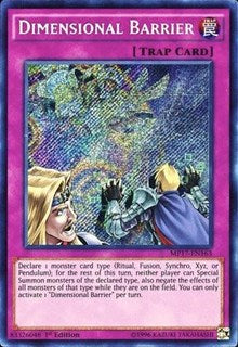 Dimensional Barrier [MP17-EN163] Secret Rare | Exor Games Bridgewater