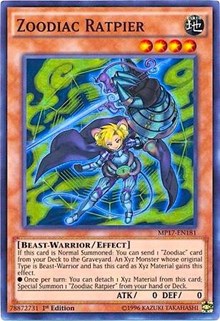 Zoodiac Ratpier [MP17-EN181] Super Rare | Exor Games Bridgewater