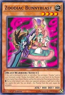 Zoodiac Bunnyblast [MP17-EN182] Common | Exor Games Bridgewater