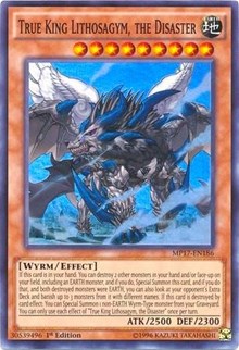 True King Lithosagym, the Disaster [MP17-EN186] Super Rare | Exor Games Bridgewater