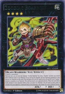 Zoodiac Boarbow [MP17-EN209] Rare | Exor Games Bridgewater