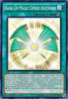 Rank-Up-Magic Cipher Ascension [MP17-EN210] Common | Exor Games Bridgewater