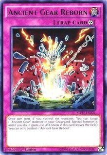 Ancient Gear Reborn [MP17-EN222] Rare | Exor Games Bridgewater