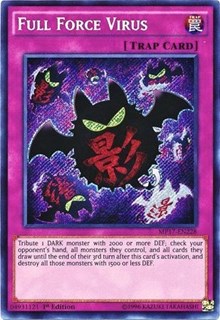 Full Force Virus [MP17-EN228] Secret Rare | Exor Games Bridgewater